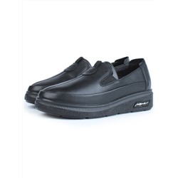 03-5316 BLACK Полуботинки женские (натуральная кожа)