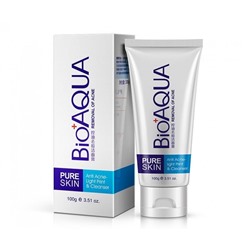 ПЕНКА ДЛЯ УМЫВАНИЯ "АНТИ-АКНЕ" ДЛЯ ПРОБЛЕМНОЙ КОЖИ BIOAQUA