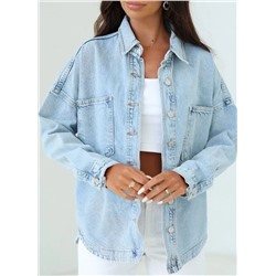 Женская рубашка джинсовая CRACPOT