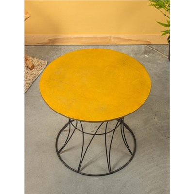 Столик журнальный «Цветок», 53×53×43 см, алюминий, железо