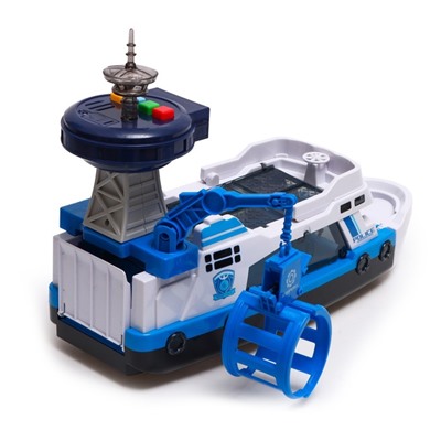 УЦЕНКА Парковка «Полицейский катер», свет и звук