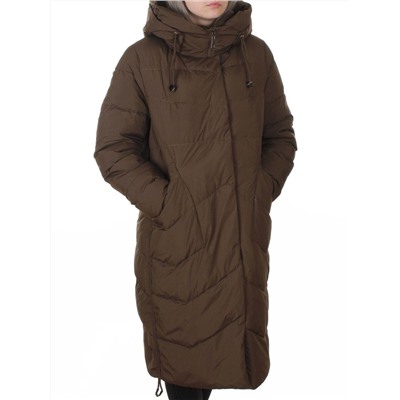 8806 DARK SWAMP Пальто зимнее женское (150 гр. холлофайбер)