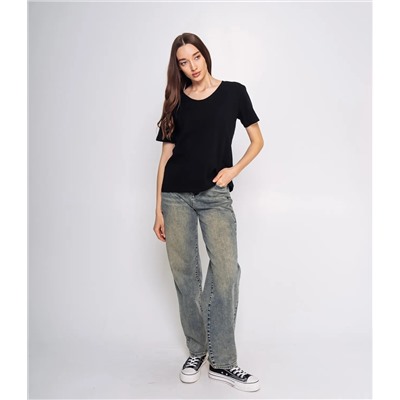 Футболка #ОКТ075005, чёрный