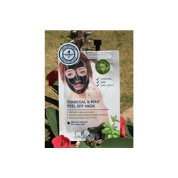Маска-пленка с углем и мятой от Baby Bright, Charcoal & Mint Peel Off Mask, 10 гр