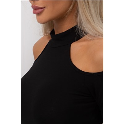 Боди чёрное трикотажное Мэй №1