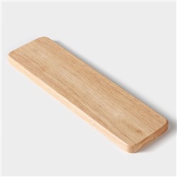 Менажница Magistro Tropical, 4 секции, 35×10×1.8 см, каучуковое дерево