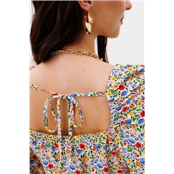 KOKOdea 8.23 принт_полевые_цветы, Платье