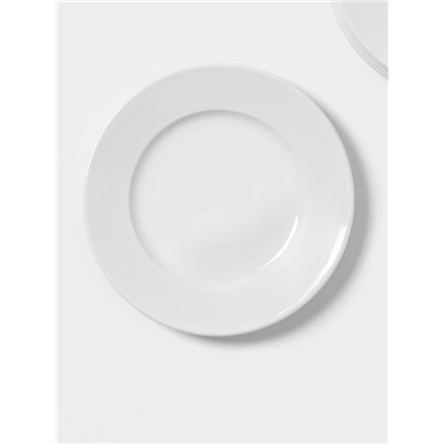 Десертные тарелки Magistro Basic bistro, d=16,5 см, набор 6 шт, белые