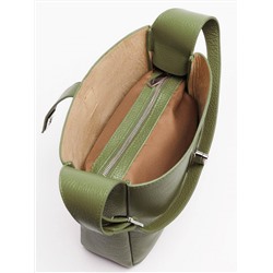 Женская кожаная сумка Richet 3210LN 753 Зеленый