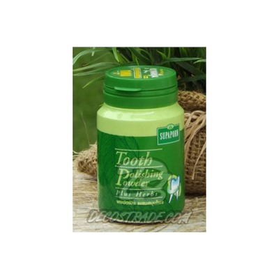 Натуральный зубной порошок от Supaporn, Tooth Polishing Powder, 90 гр