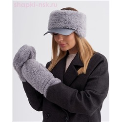 Рукавицы экомех альпака Варежки женские флис