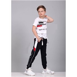 Спортивные брюки мальчик, A-YUGI 4996 синие