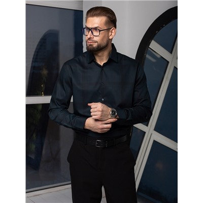 009J Мужская рубашка JenTa зеленый