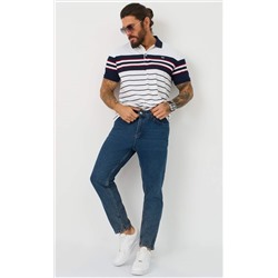 Футболка-поло F411-07-001 white