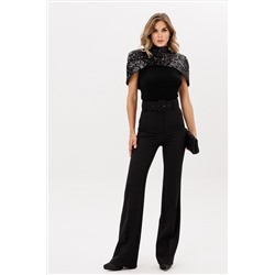 Брюки EOLA 2925.3 черный_меланж