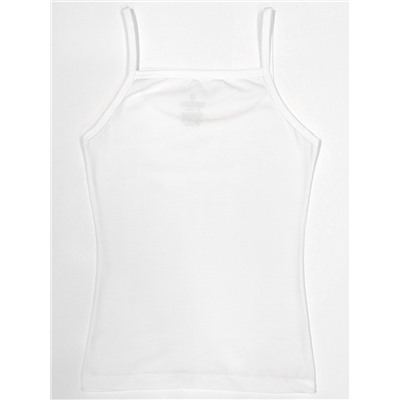 4204-01 Майка для девочек белая (BAYKAR)