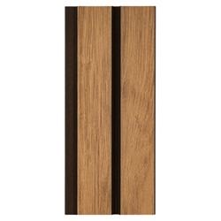 Панель стеновая декоративная реечная 128х11 S1302-109L /уп 26шт.
