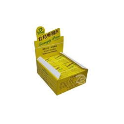 Травяные пастилки при боли в горле, кашле и першении от Gumgig Pean Lozenges 12 шт по 20 табл (УПАКОВКА 12 ШТ)
