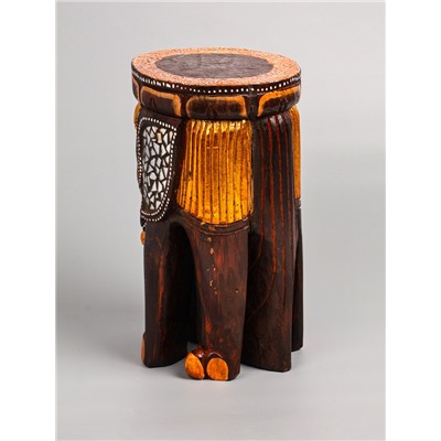 УЦЕНКА Табурет «Слоник» дерево 22×22×40 см