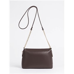 Женская кожаная сумка Richet 3199LGU 804 Коричневый