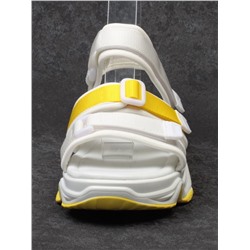 08-PED76-4 WHITE Босоножки (текстиль, стелька натуральная кожа)