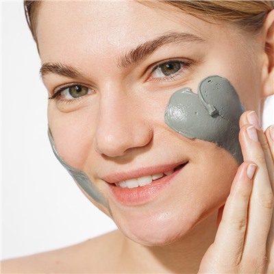 Маска для лица голубая глина и альгинат, 100 г