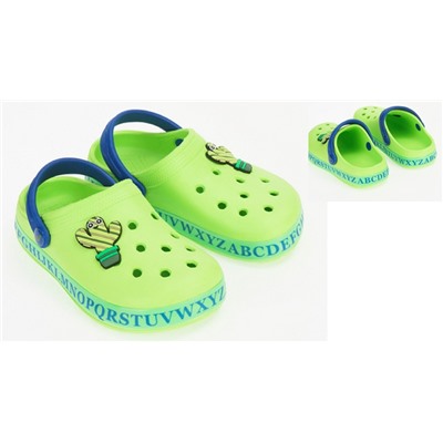 Кроксы Flamingo 211с-ф9-2422 зел ( 1,5)