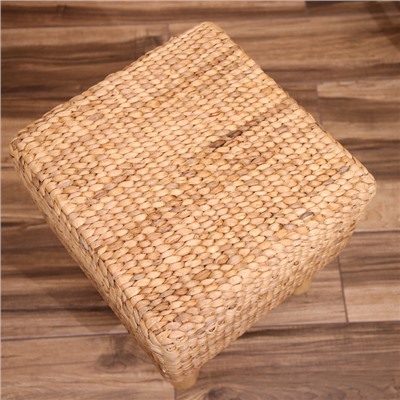 УЦЕНКА Табурет плетёный 40×40×50 см