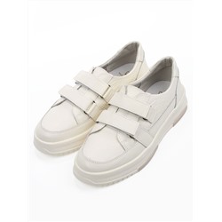 03-C138-2 LT. BEIGE Полуботинки спортивные женские (натуральная кожа)