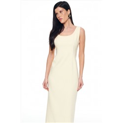 Платье KaVaRi 1145.2 сливочное-масло