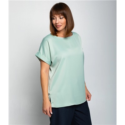 Блуза #ОКТ035001-1, мята