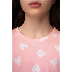 Хлопковая пижама для девочки с шортами Happyfox