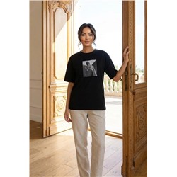 Футболка свободного кроя