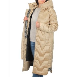 9758 BEIGE Куртка зимняя женская (200 гр. холлофайбера)
