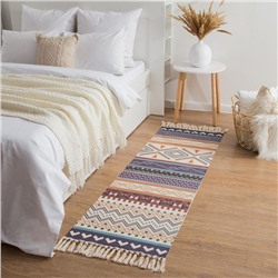 Ковёр «Этель. Грани», 60×180 см, хлопок