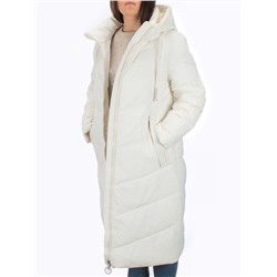 126 WHITE Пальто зимнее женское (200 гр. холлофайбер)