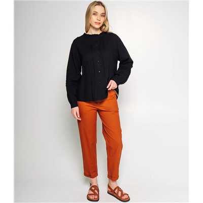 Блуза #КТ0912, чёрный