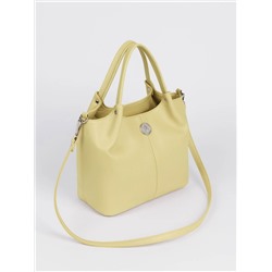 Женская кожаная сумка Richet 3212LN 895 Желтый