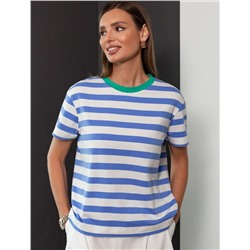 Футболка из премиального хлопка с эластаном