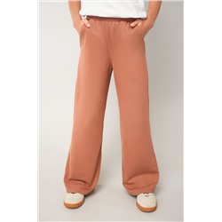 Брюки палаццо из футера для девочки Happyfox