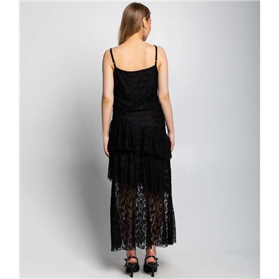 Сарафан #КТ643, чёрный