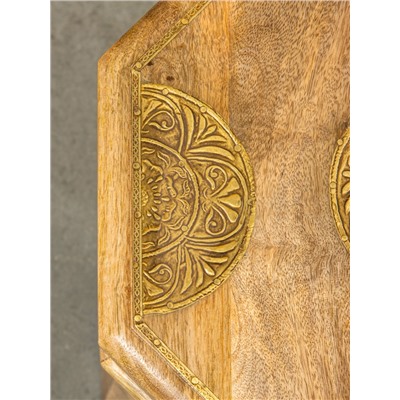 Табурет, 3 шт., 16×12×15.5 см, 24×20×22 см, 32.5×26×29 см, дерево