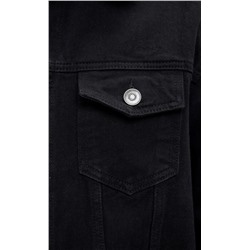 Куртка джинс P011-1336Rus black