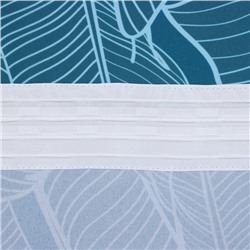 Шторы портьерные «Этель» Date palme, 145×260 см, 2 шт., 140 г/м²