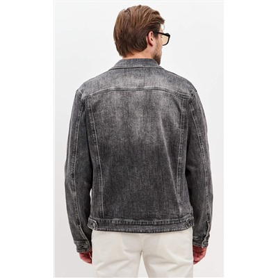 Куртка джинс F311-1296 l.black