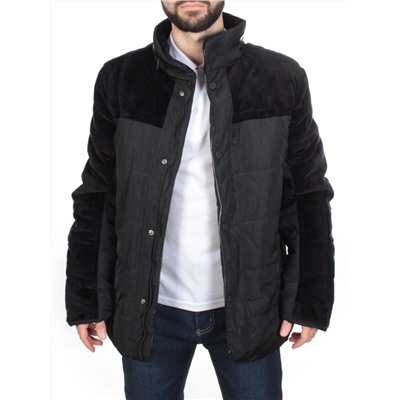 J8201B BLACK Куртка мужская зимняя NEW B BEK (150 гр. холлофайбер)