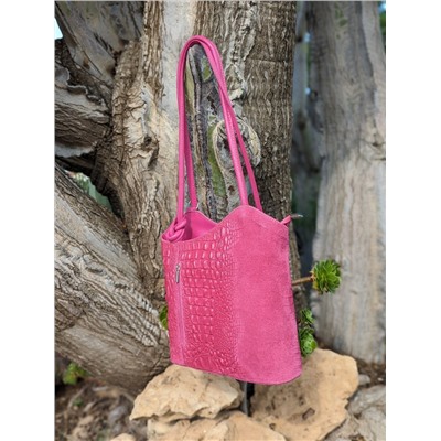 Ab. Zapatos 3106-8 magenta+PELLE MOCHILA COCO MAGENTA АКЦИЯ