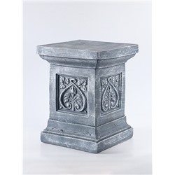 Колонна декоративная «Лист», 40×30×30 см, антик