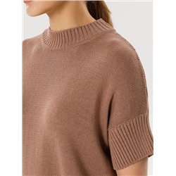 Джемпер вязаный с короткими рукавами