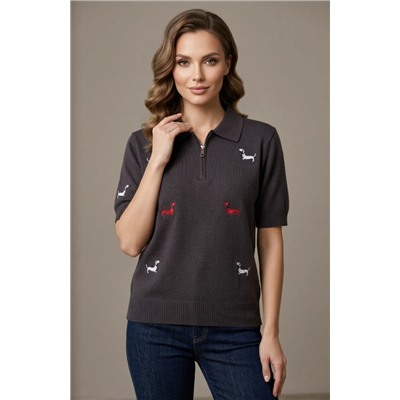 Футболка (вязаный трикотаж)